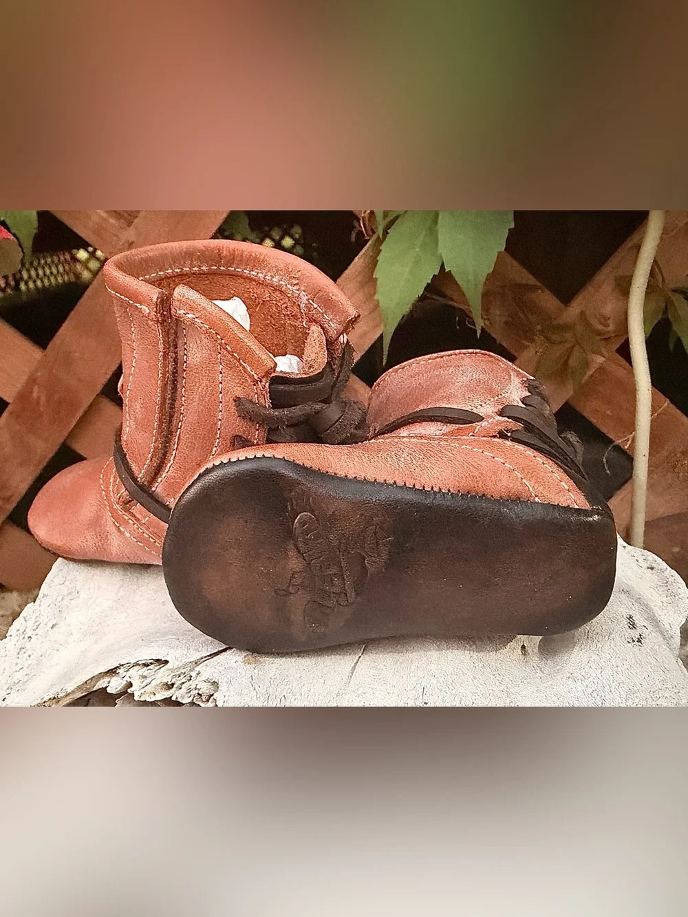 FREEBIRD Baby Leather Western Cowboy Boots 3-6M NEW
